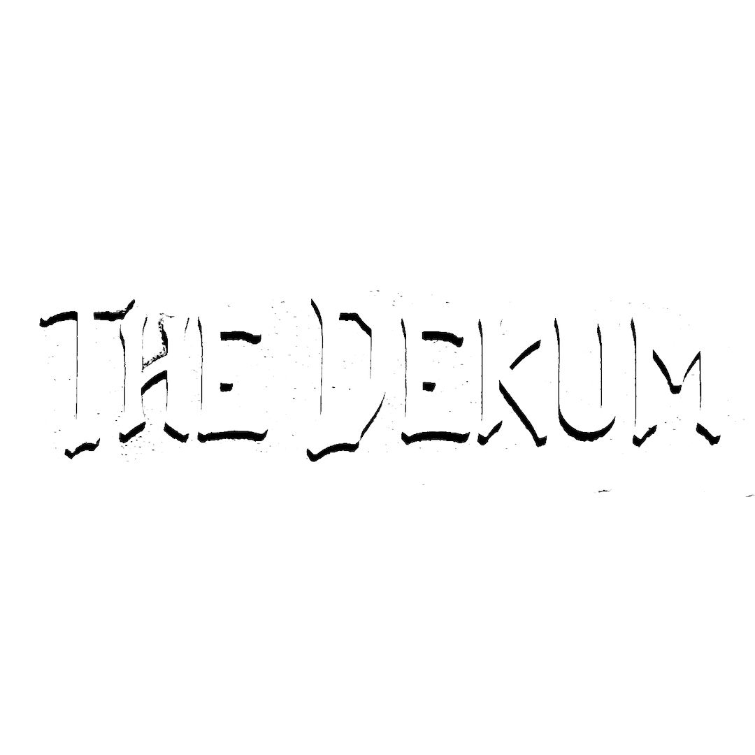 abstract black and white image letterforms