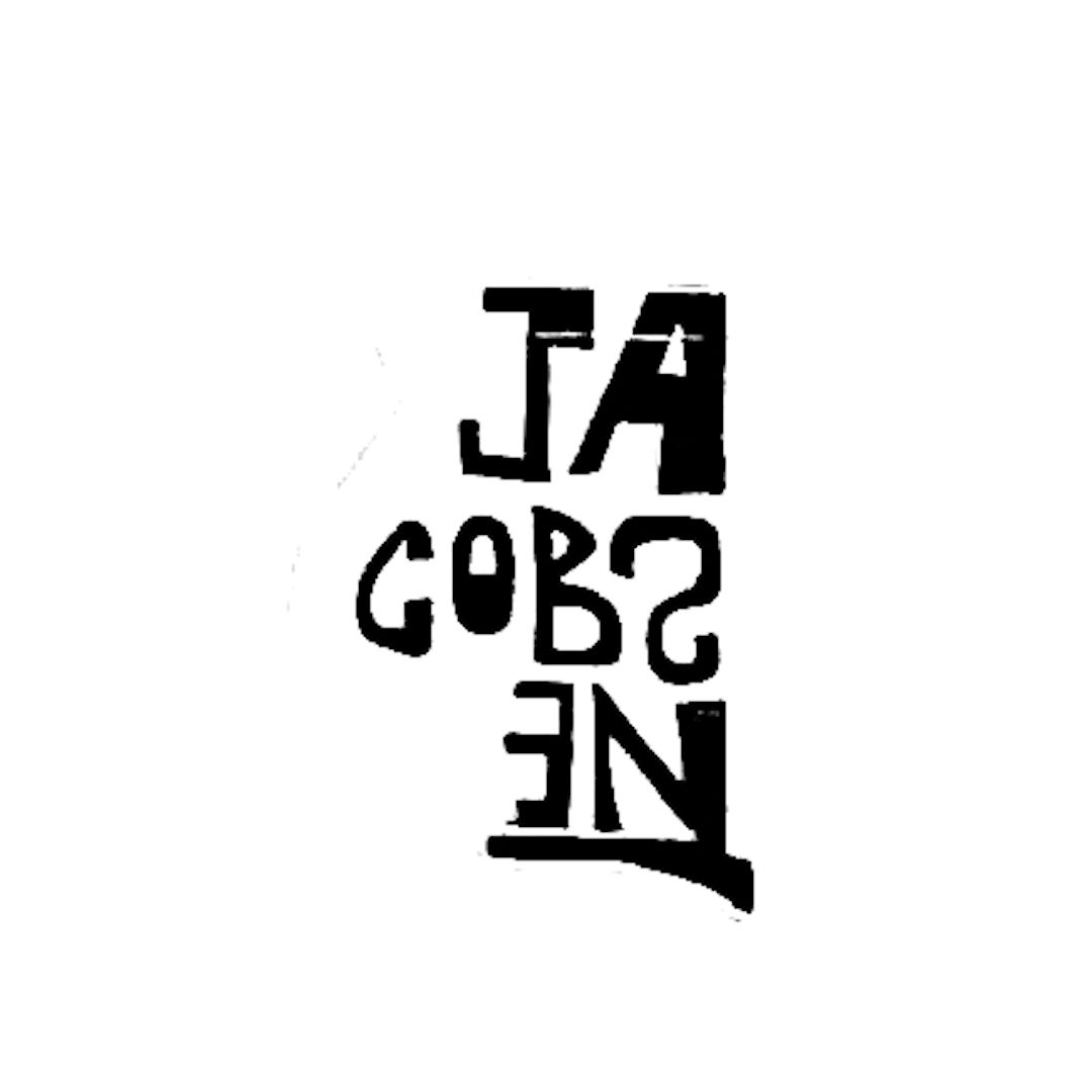 abstract black and white image letterforms