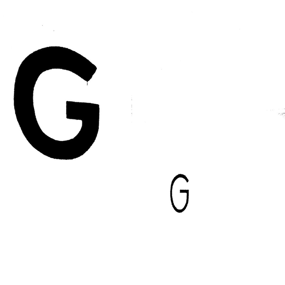 abstract black and white image letterforms