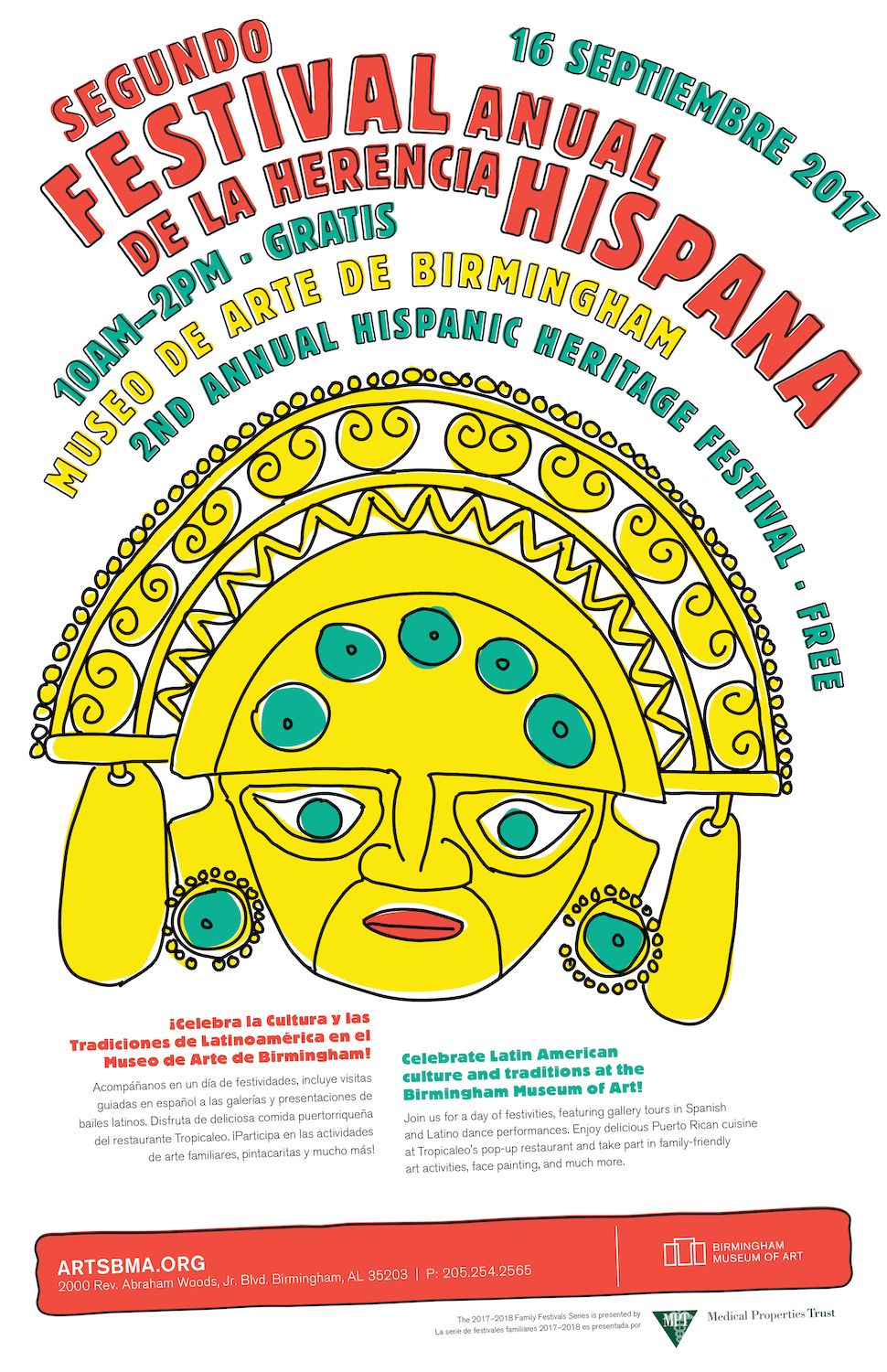 poster for a hispanic culture festival