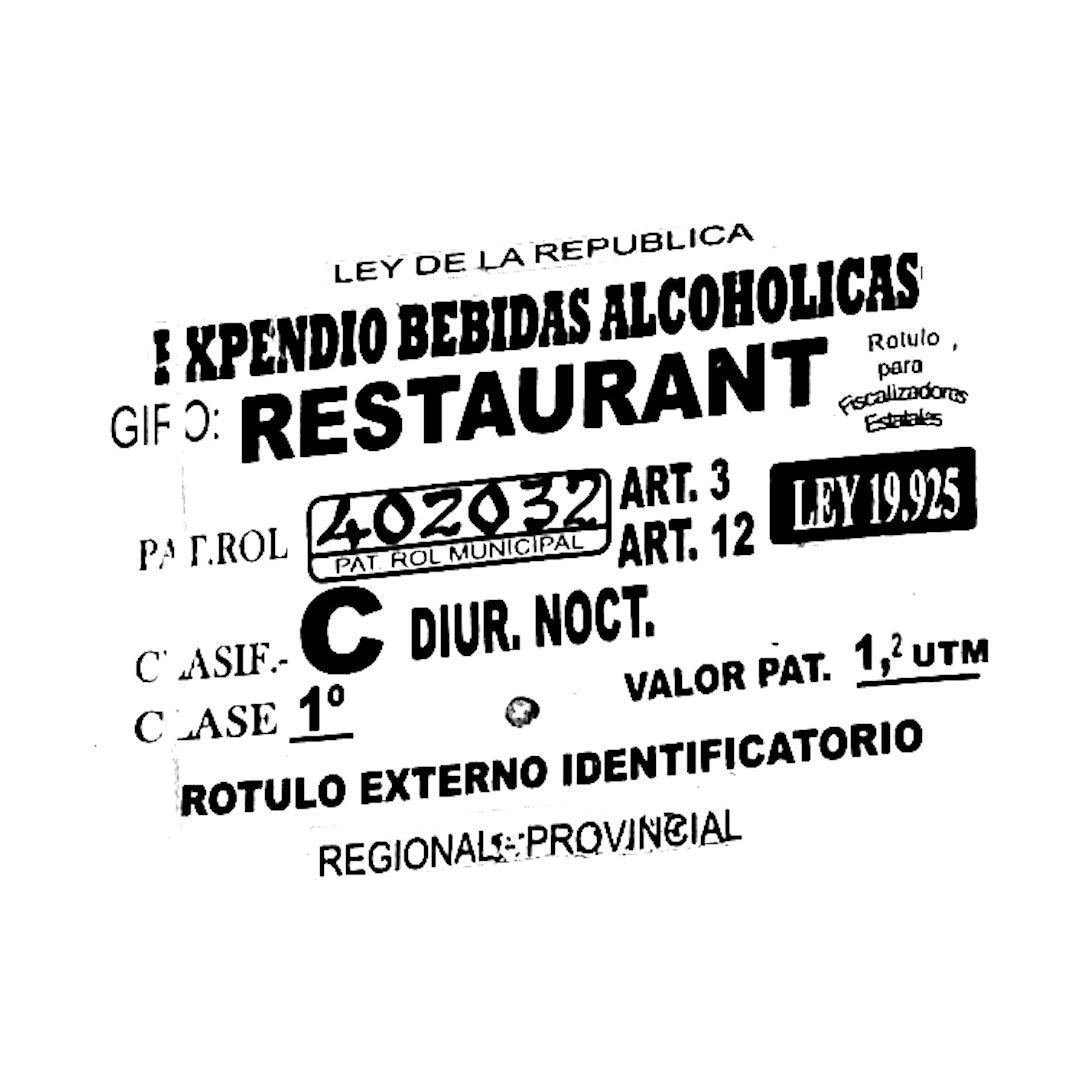 abstract black and white image letterforms