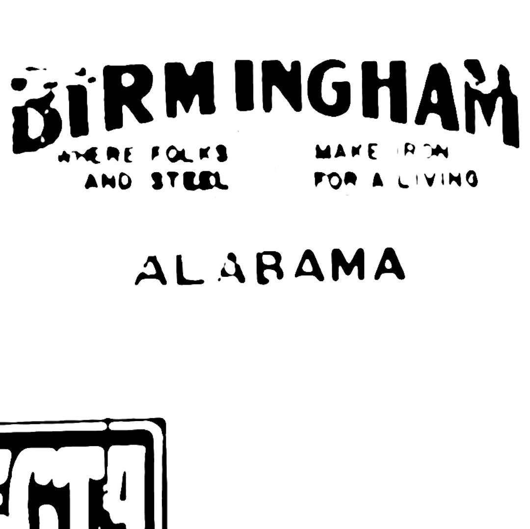 abstract black and white image letterforms