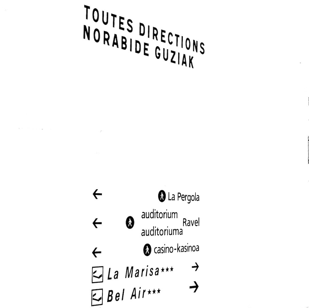 abstract black and white image letterforms