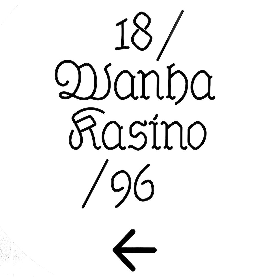 abstract black and white image letterforms