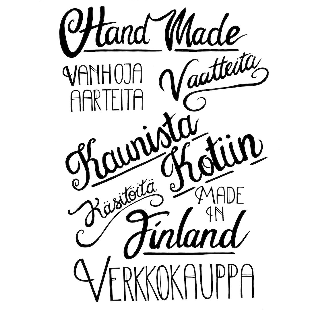 abstract black and white image letterforms