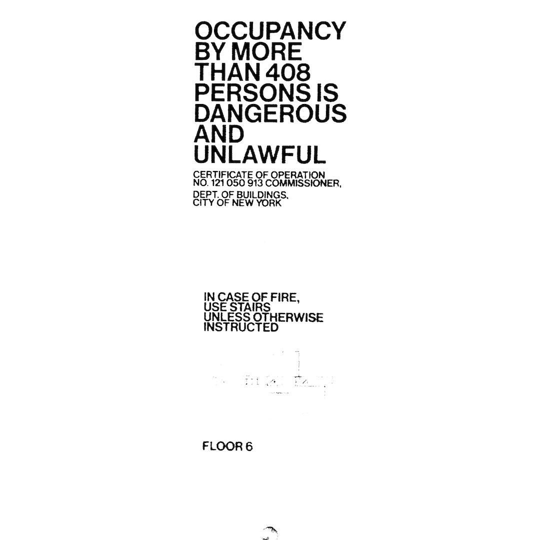 abstract black and white image letterforms