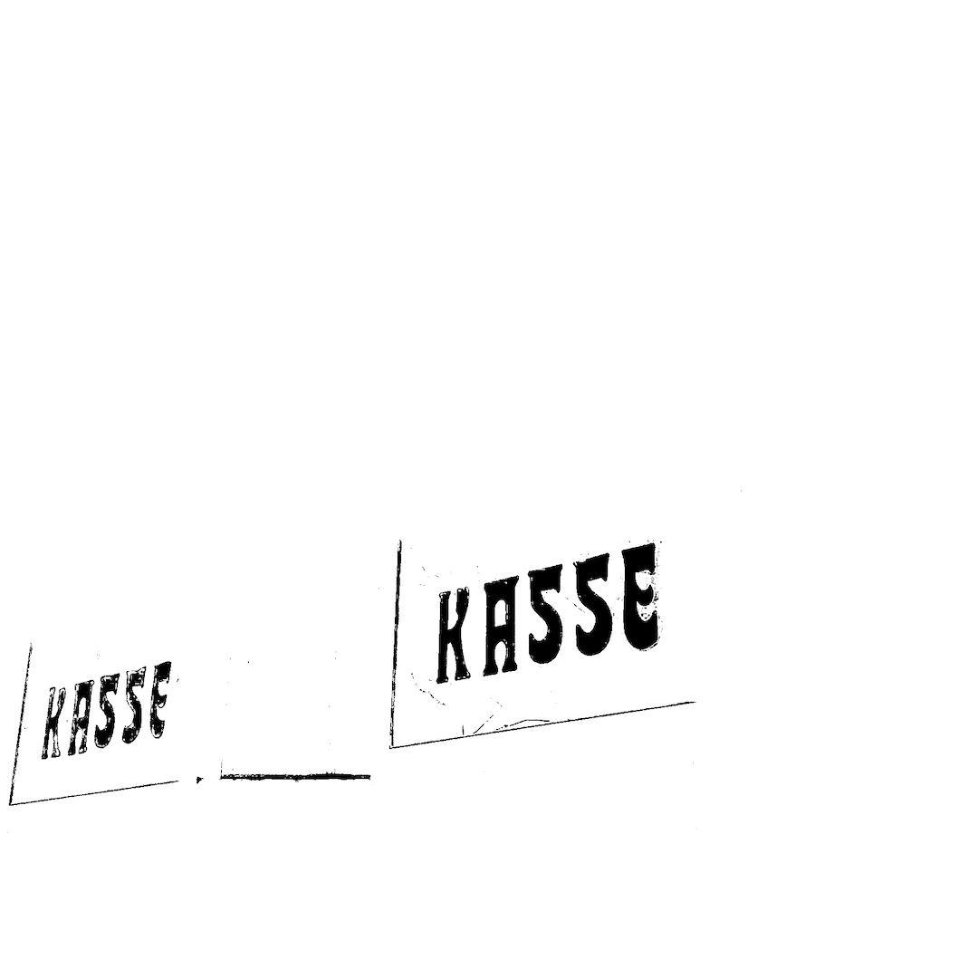abstract black and white image letterforms