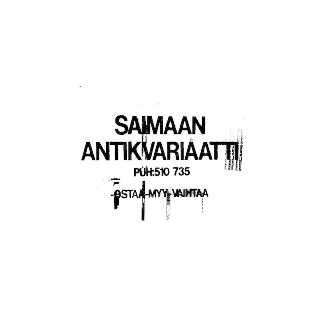abstract black and white image letterforms