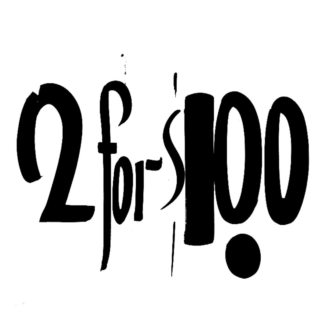 abstract black and white image letterforms