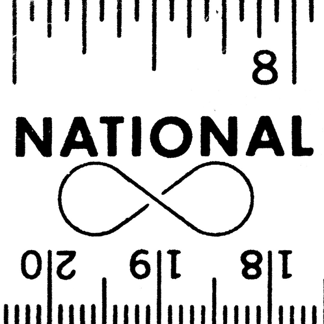 abstract black and white image letterforms