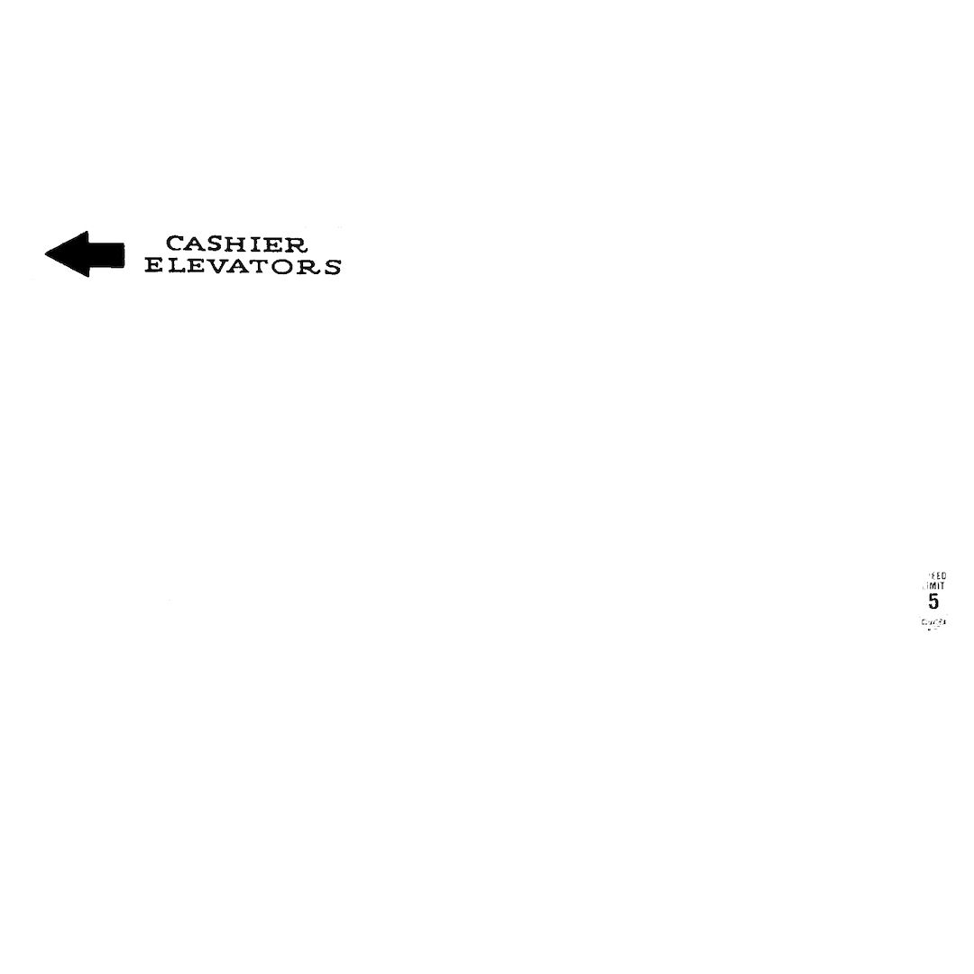 abstract black and white image letterforms