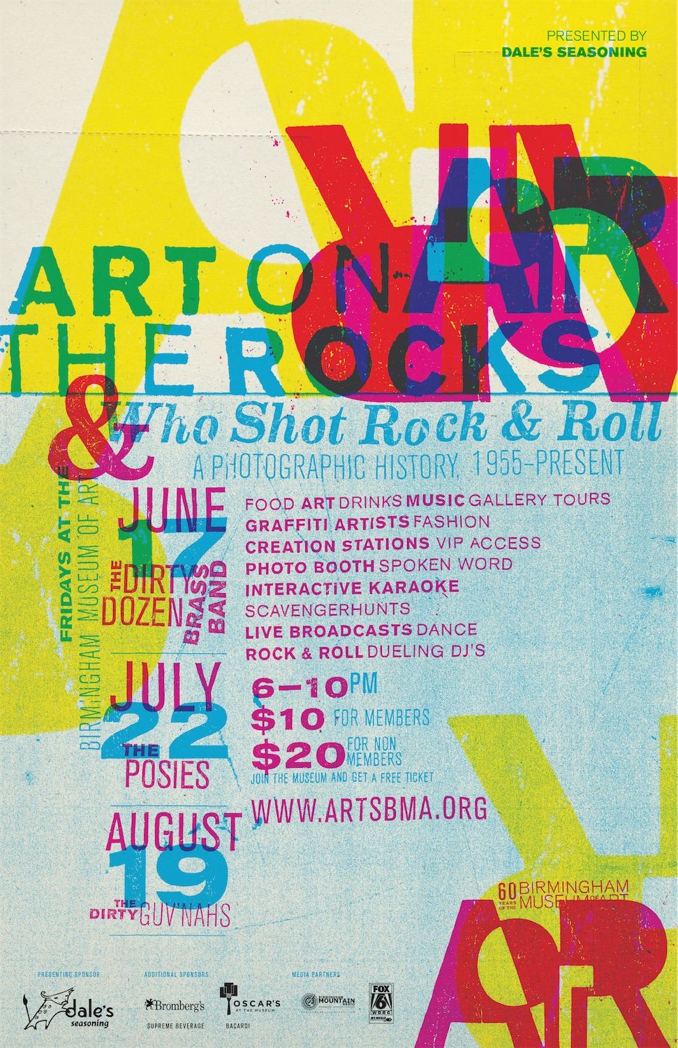 poster for after hours event at an art museum