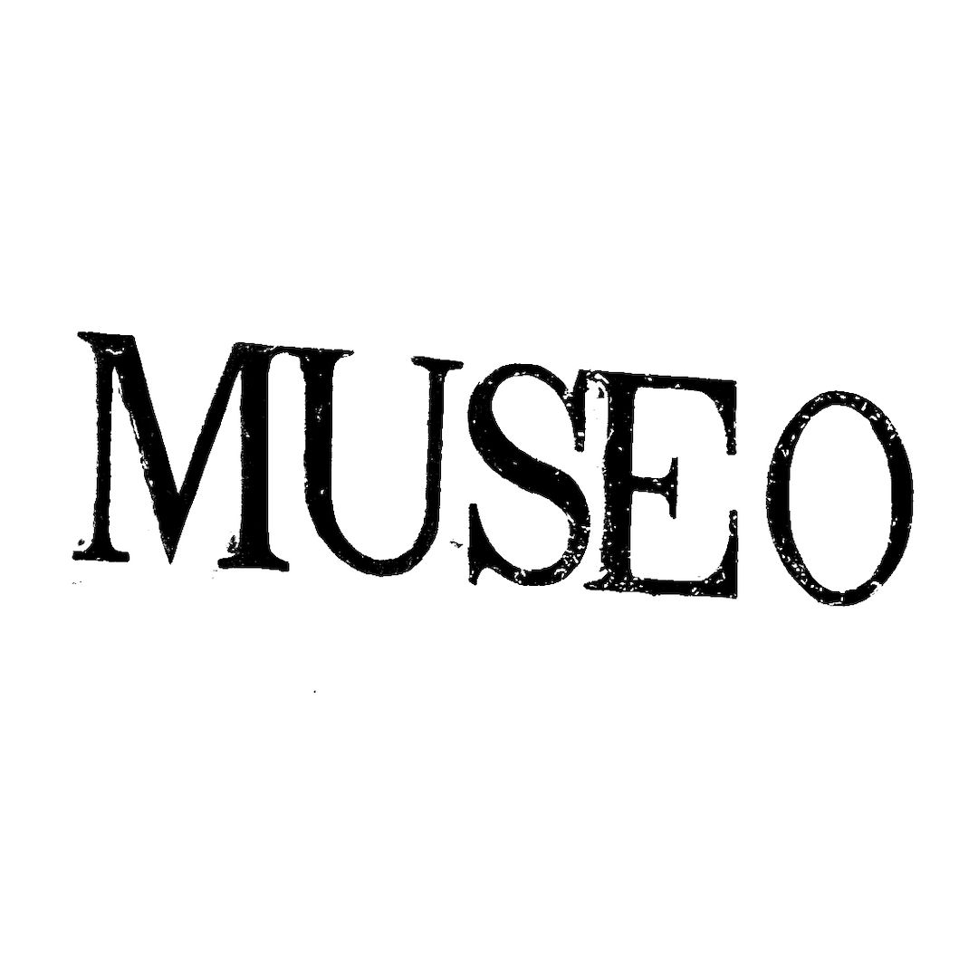 abstract black and white image letterforms