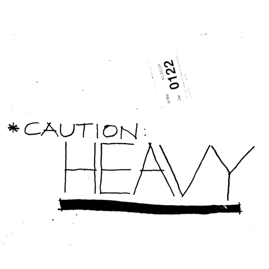 abstract black and white image letterforms