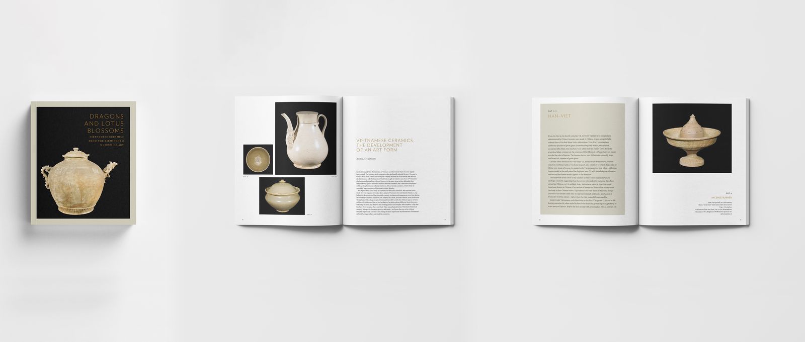 grid of open books