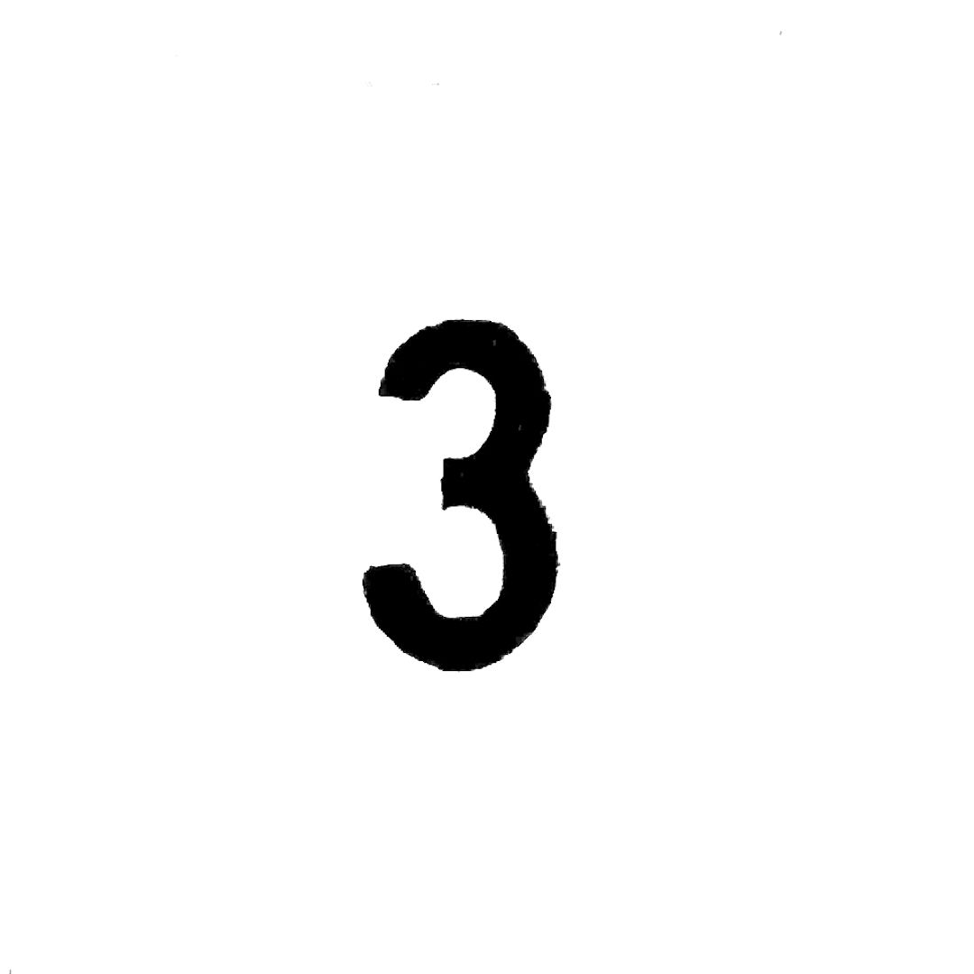 abstract black and white image letterforms