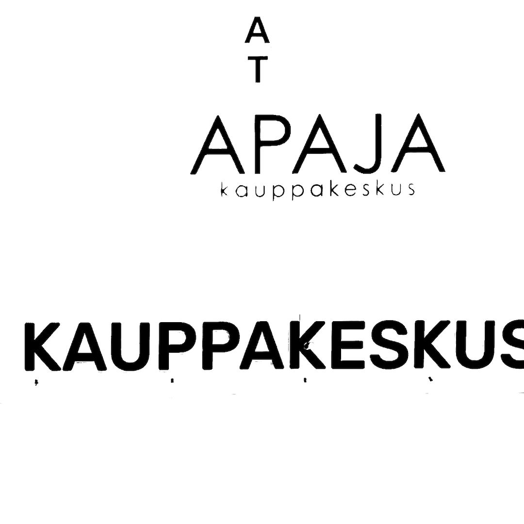 abstract black and white image letterforms