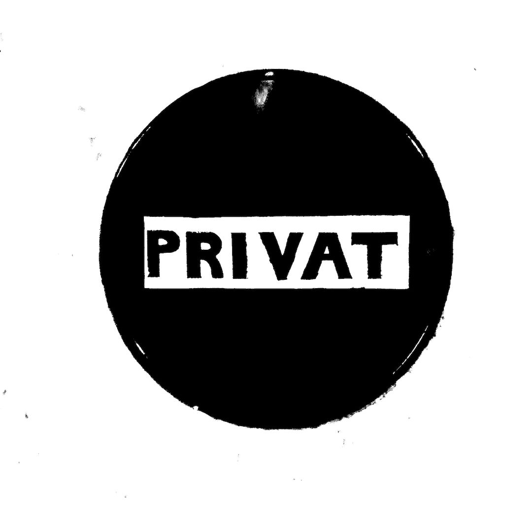 abstract black and white image letterforms