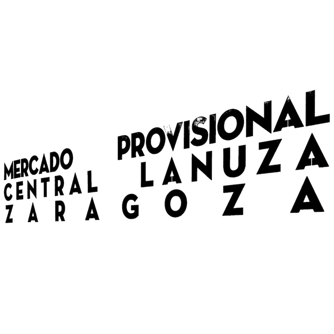 abstract black and white image letterforms