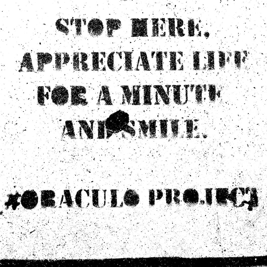 abstract black and white image letterforms