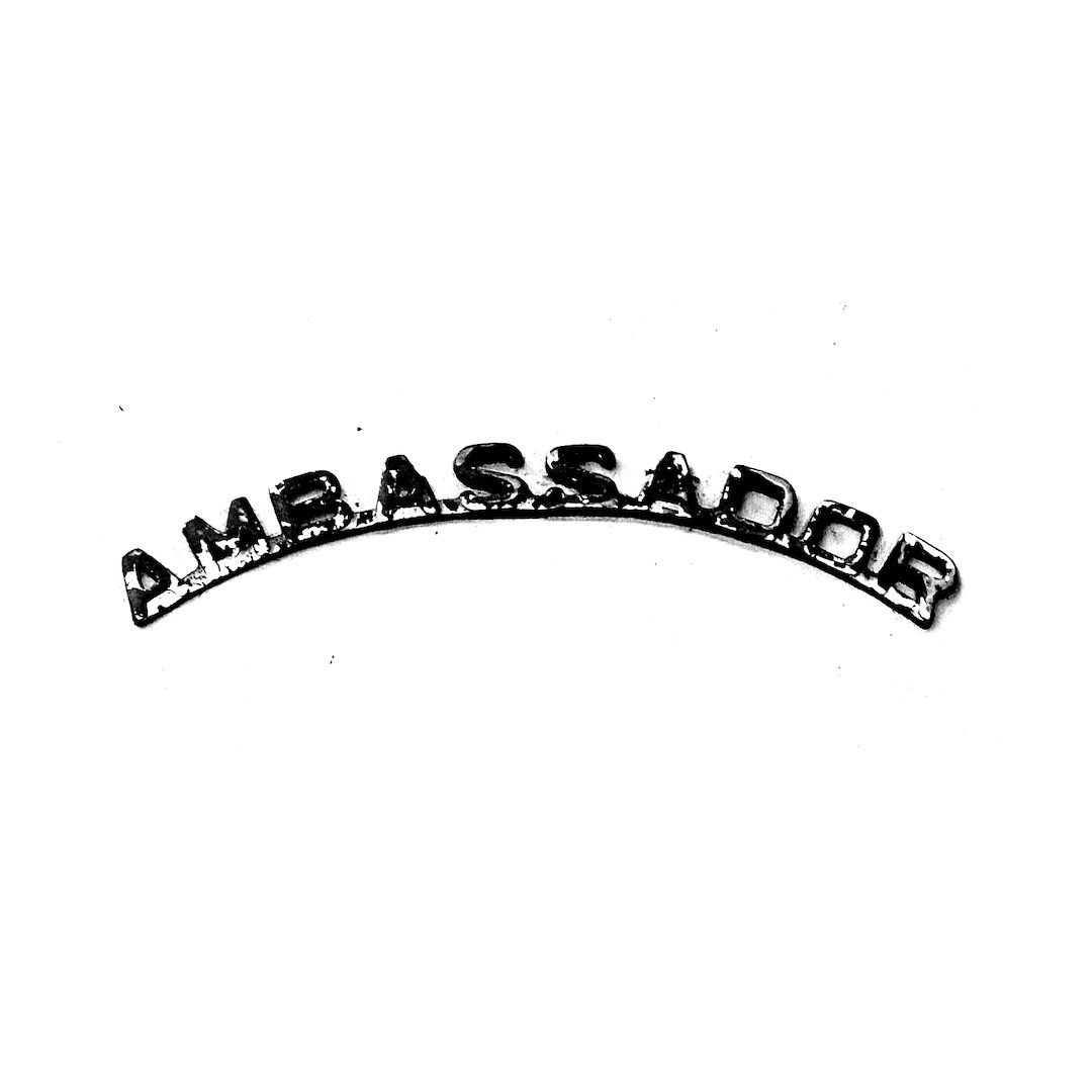abstract black and white image letterforms