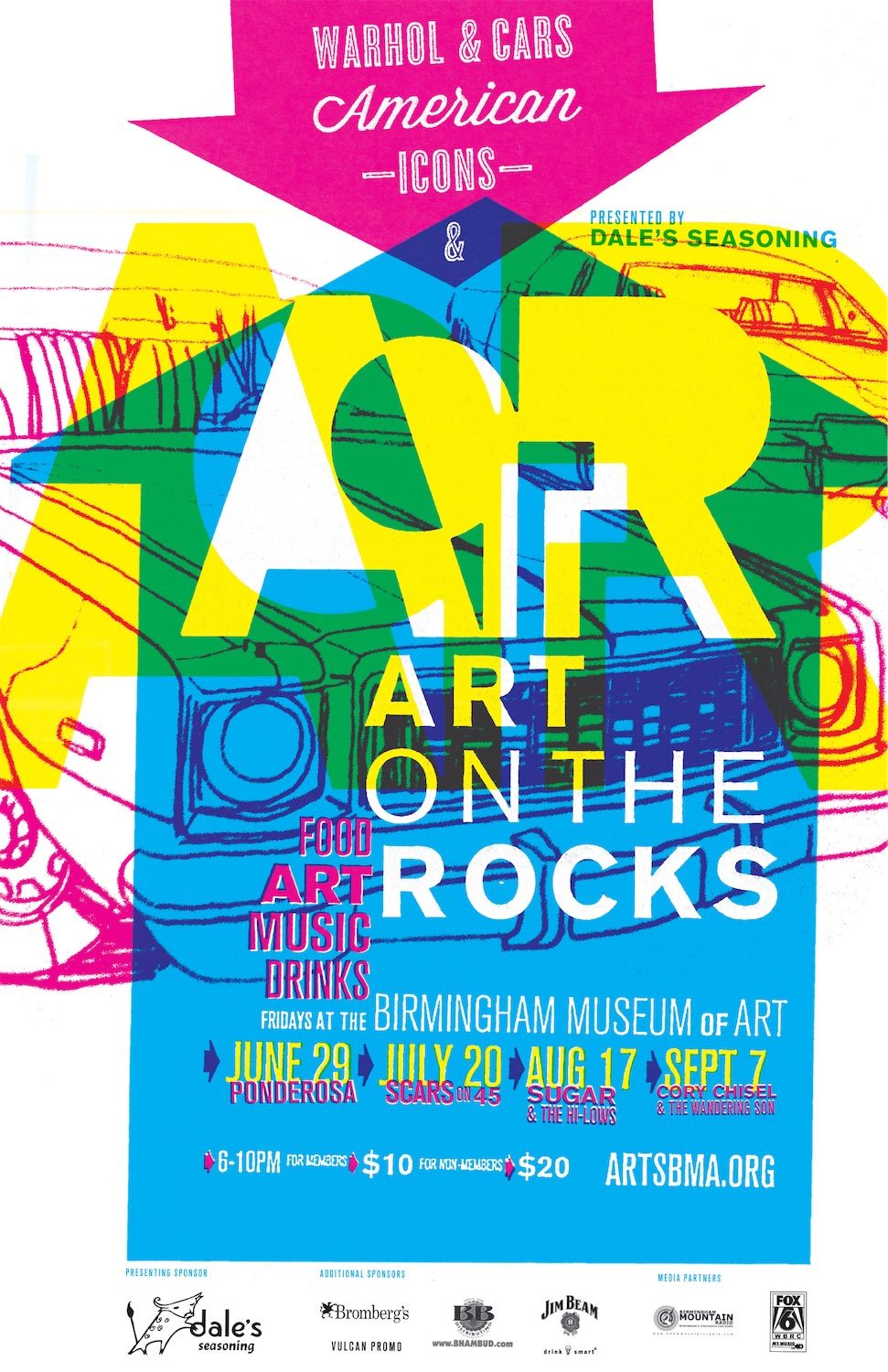 poster for after hours event at an art museum