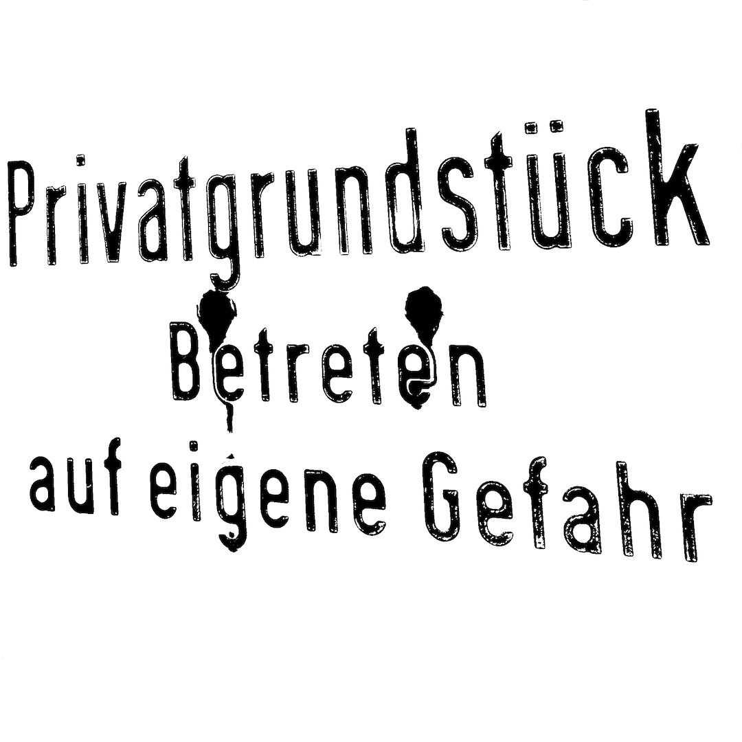 abstract black and white image letterforms