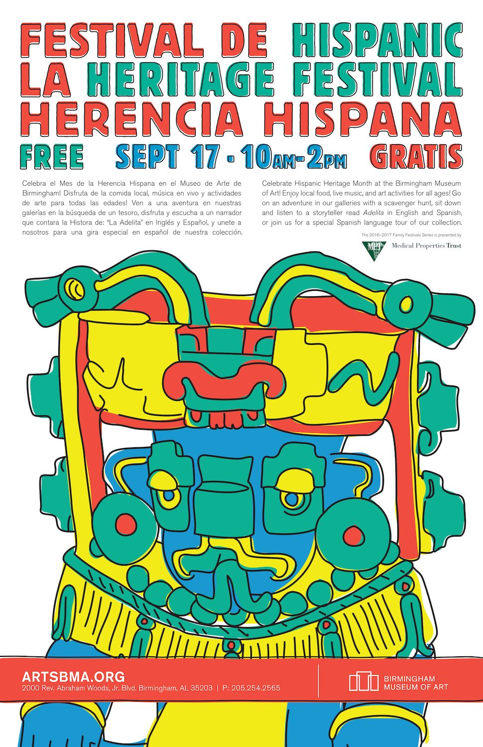 poster for a hispanic culture festival