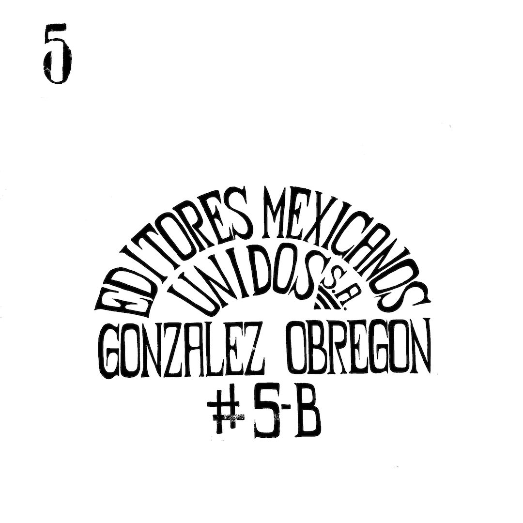 abstract black and white image letterforms