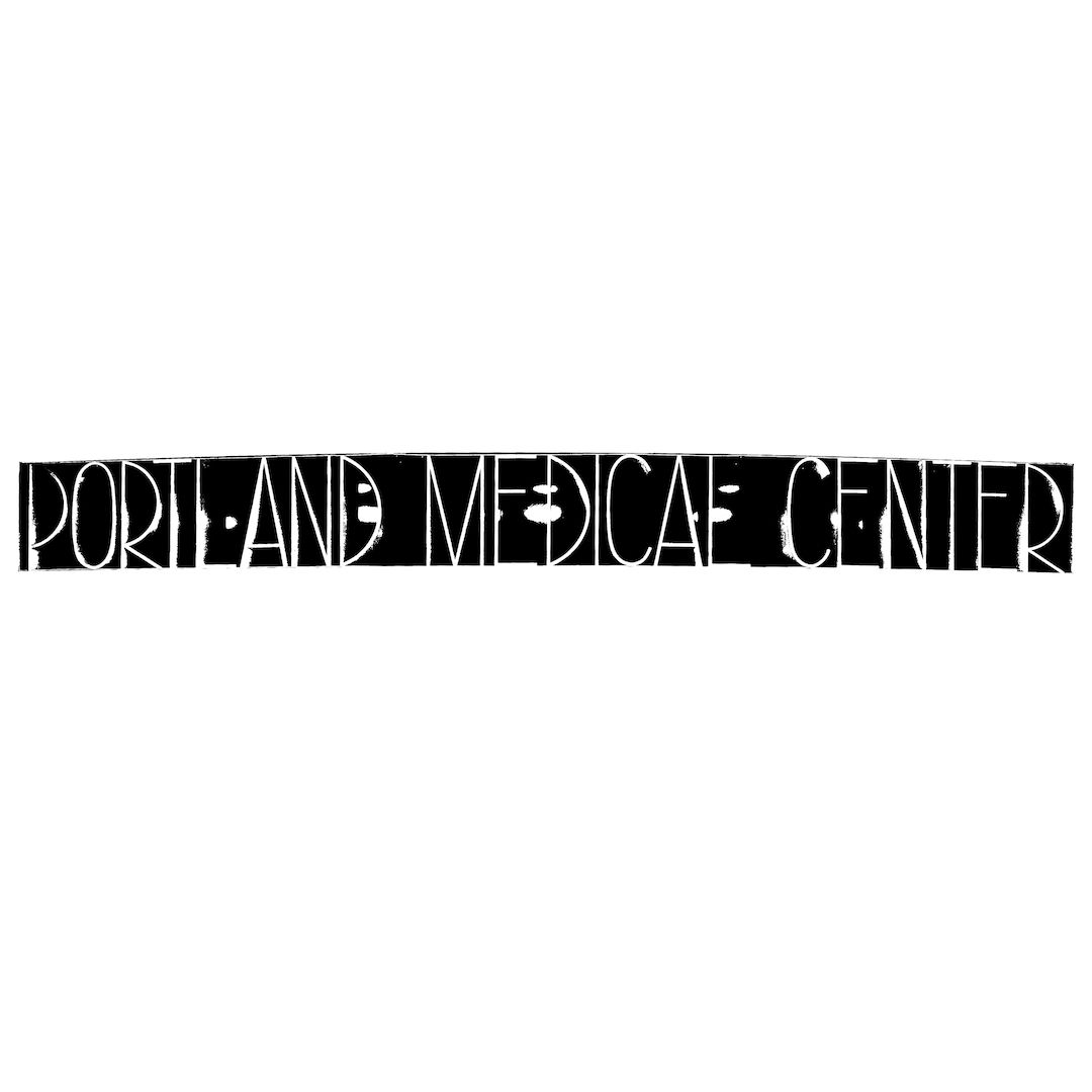abstract black and white image letterforms