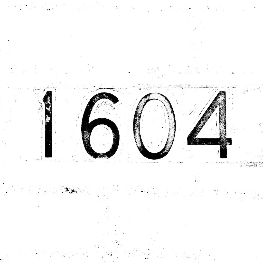 abstract black and white image letterforms