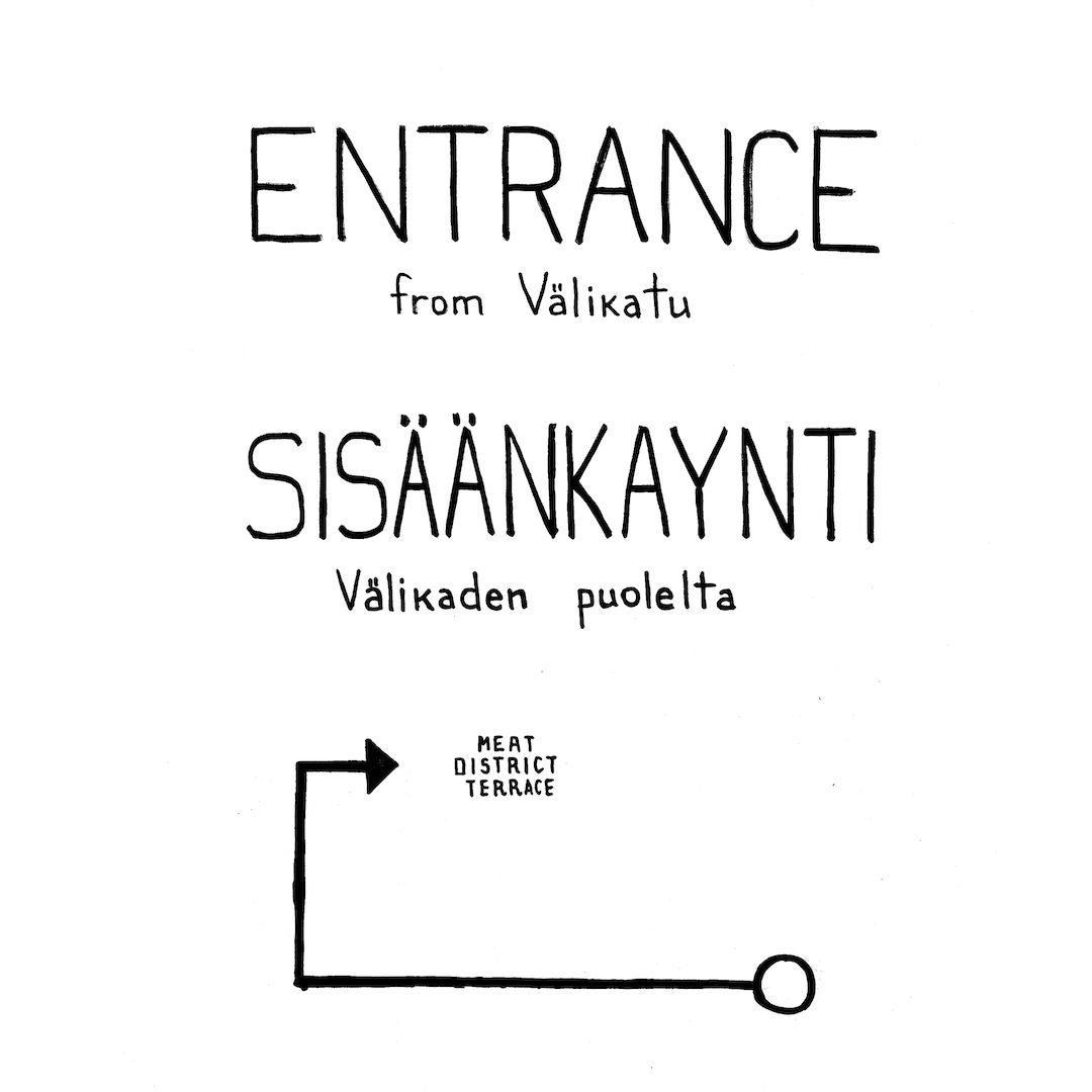 abstract black and white image letterforms