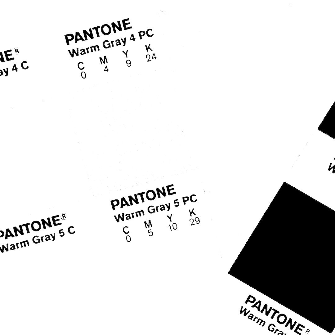 abstract black and white image letterforms