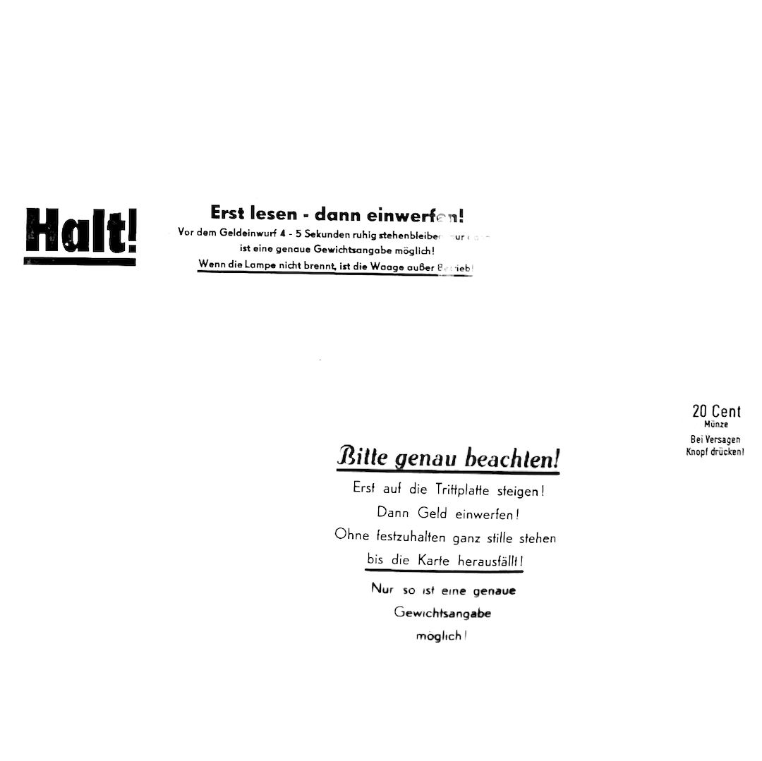 abstract black and white image letterforms