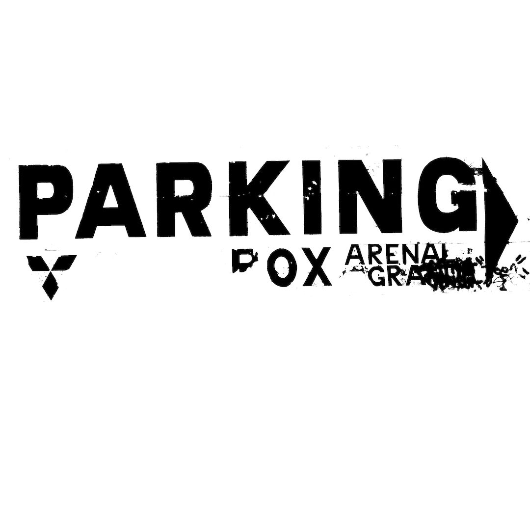 abstract black and white image letterforms