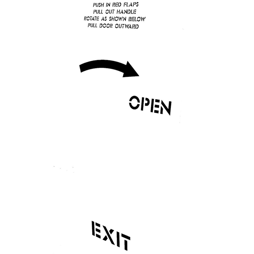 abstract black and white image letterforms