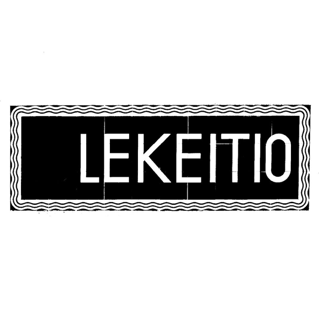 abstract black and white image letterforms