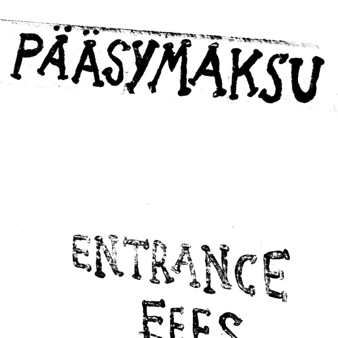 abstract black and white image letterforms