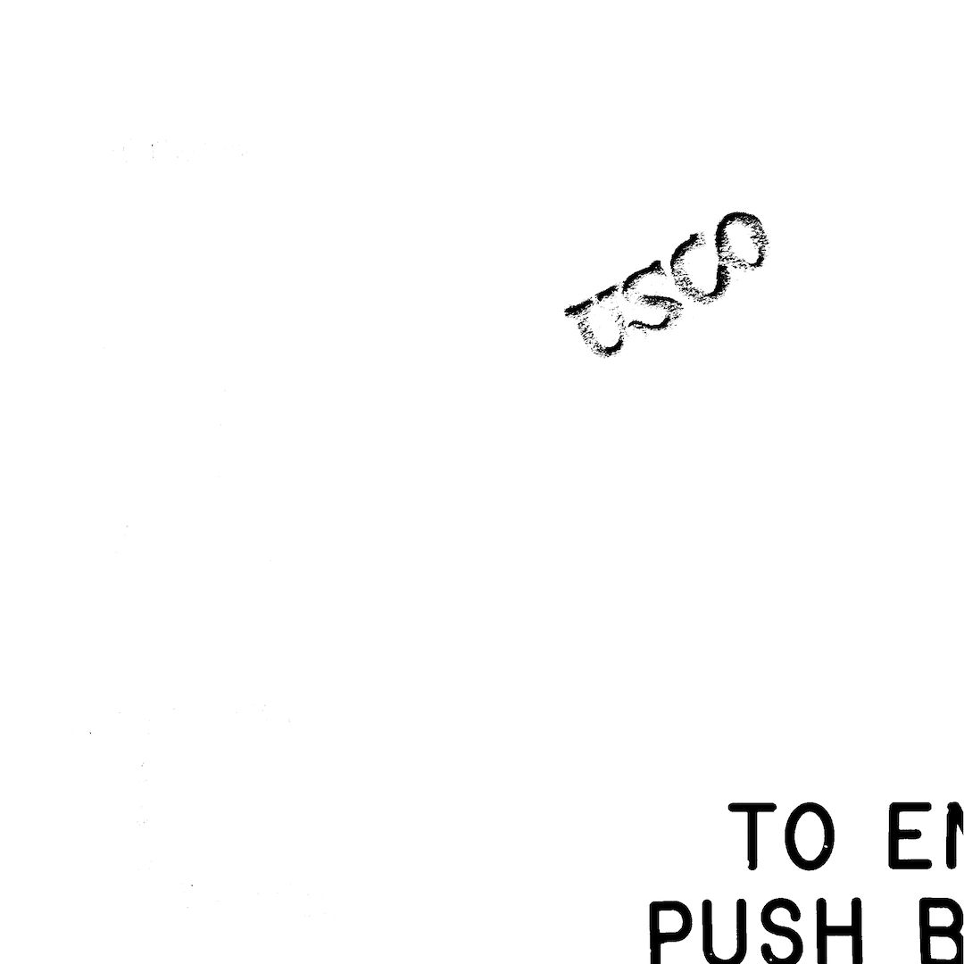 abstract black and white image letterforms