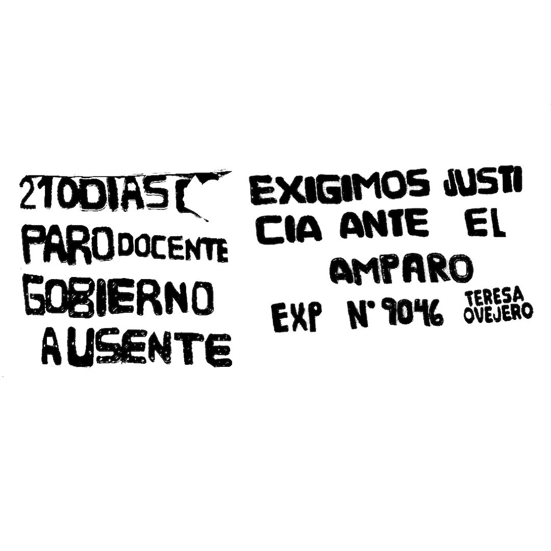 abstract black and white image letterforms