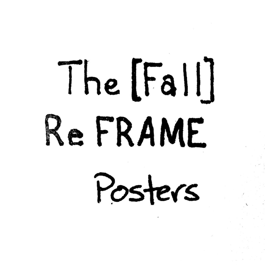 abstract black and white image letterforms