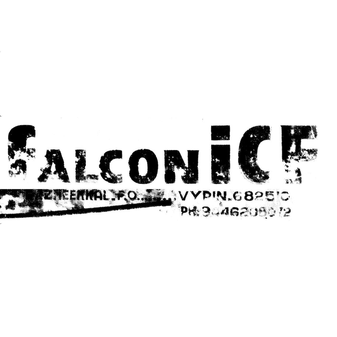 abstract black and white image letterforms