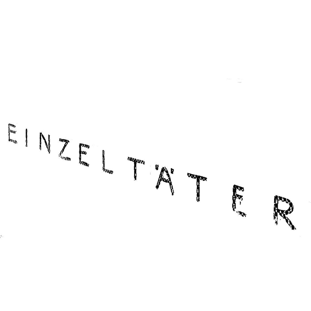 abstract black and white image letterforms