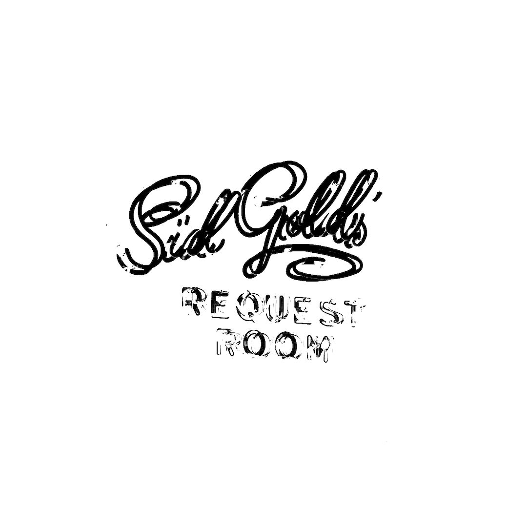 abstract black and white image letterforms
