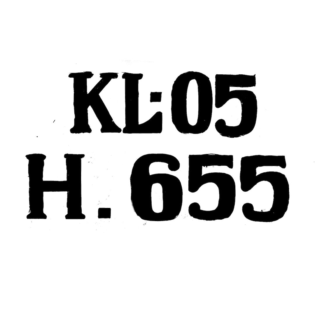 abstract black and white image letterforms