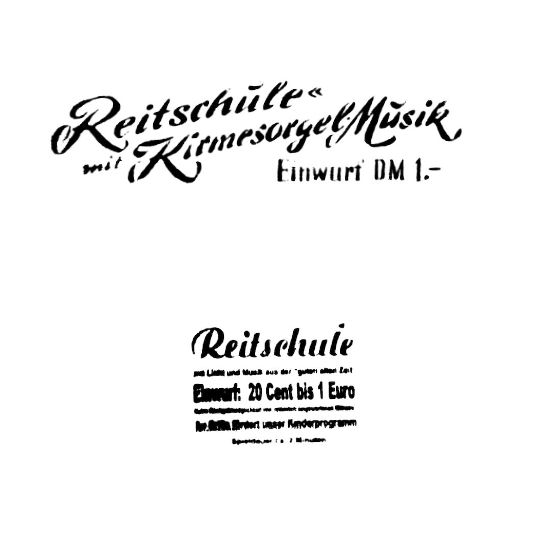 abstract black and white image letterforms