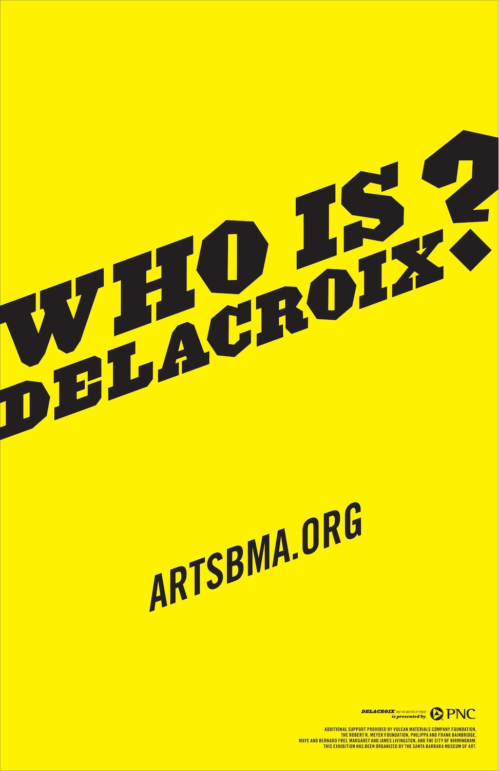 poster for a delacroix exhibition