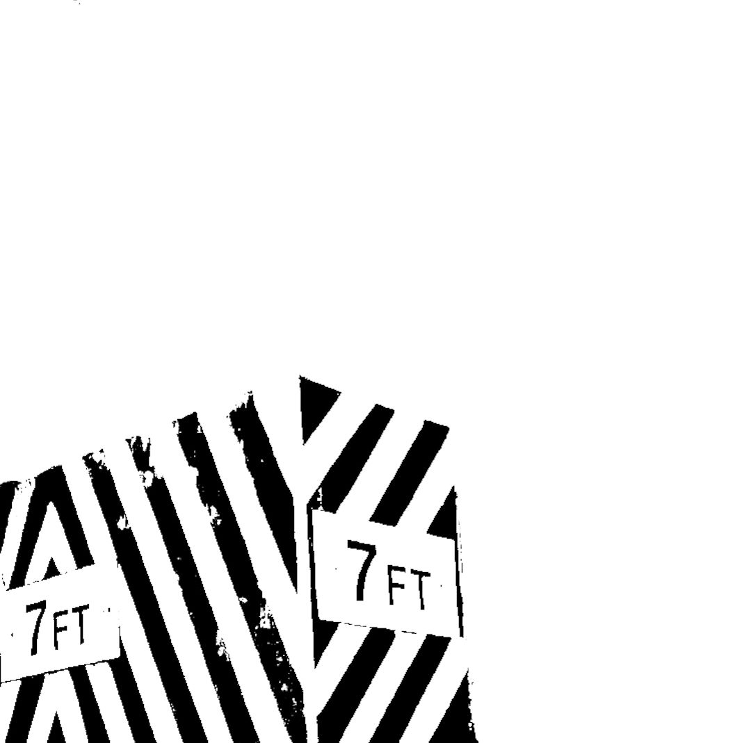 abstract black and white image letterforms
