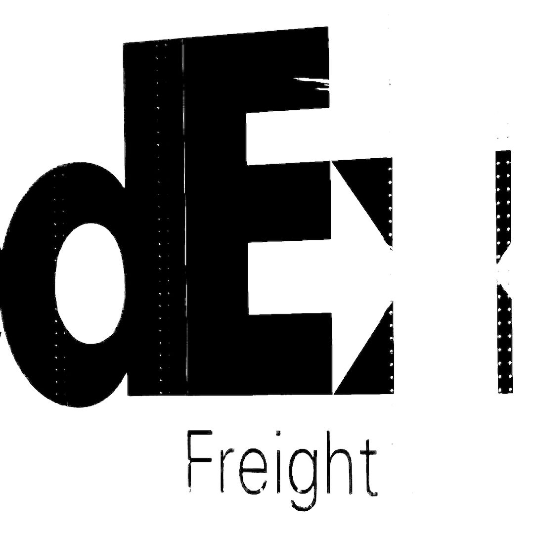 abstract black and white image letterforms