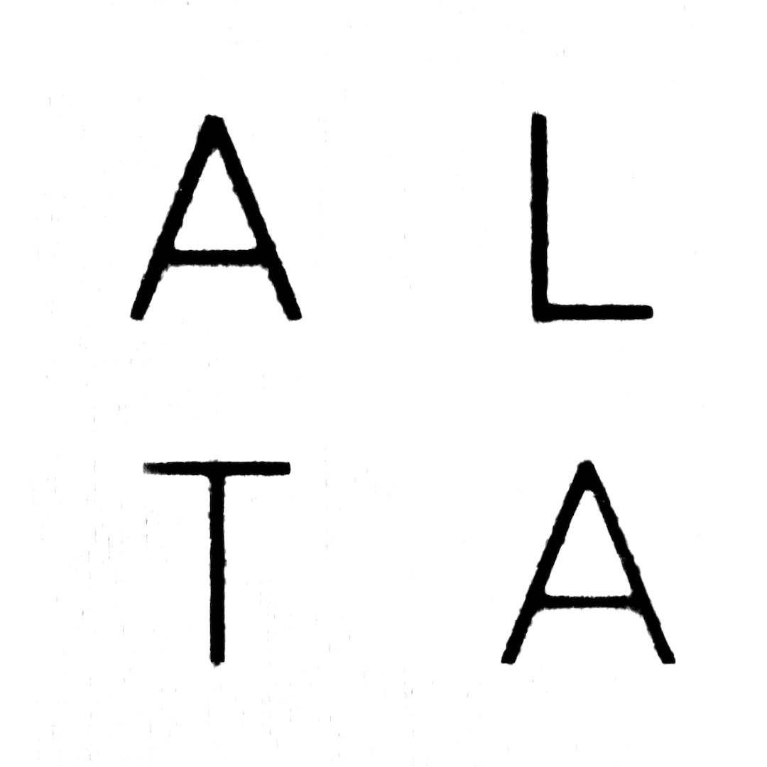 abstract black and white image letterforms